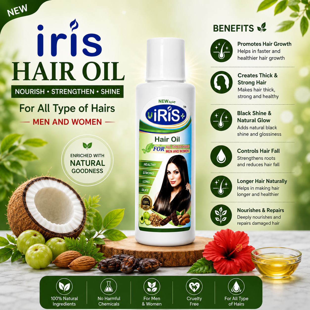 IRIS Hair Growth Oil